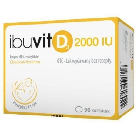 Ibuvit D3 2000 90 kapsułek