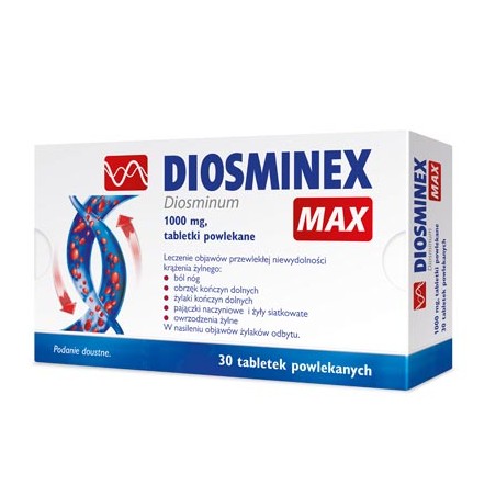  Diosminex Max, 30 tabletek 