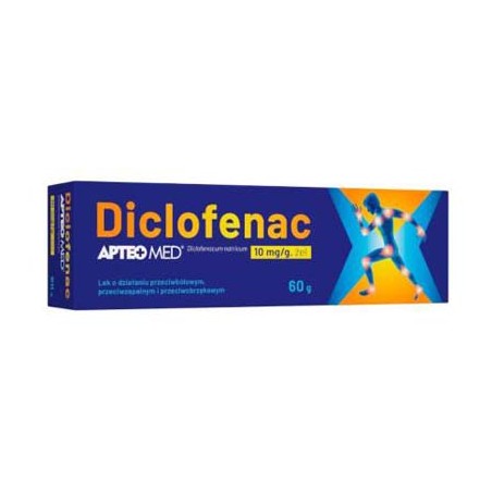 Apteo Diclofenac 10 mg/g żel, 60 g