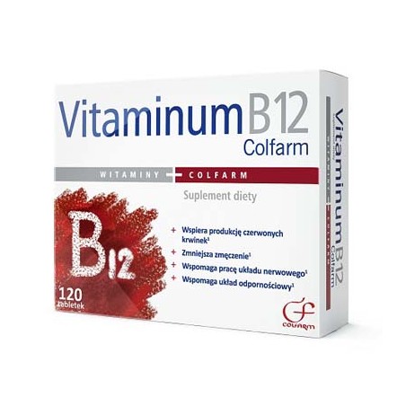 Max Vita B12 Colfarm, 120 tabletek