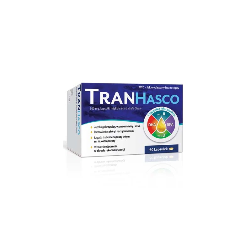 Tran Hasco 60 kapsułek 