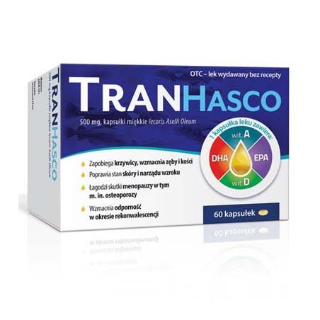 Tran Hasco 60 kapsułek