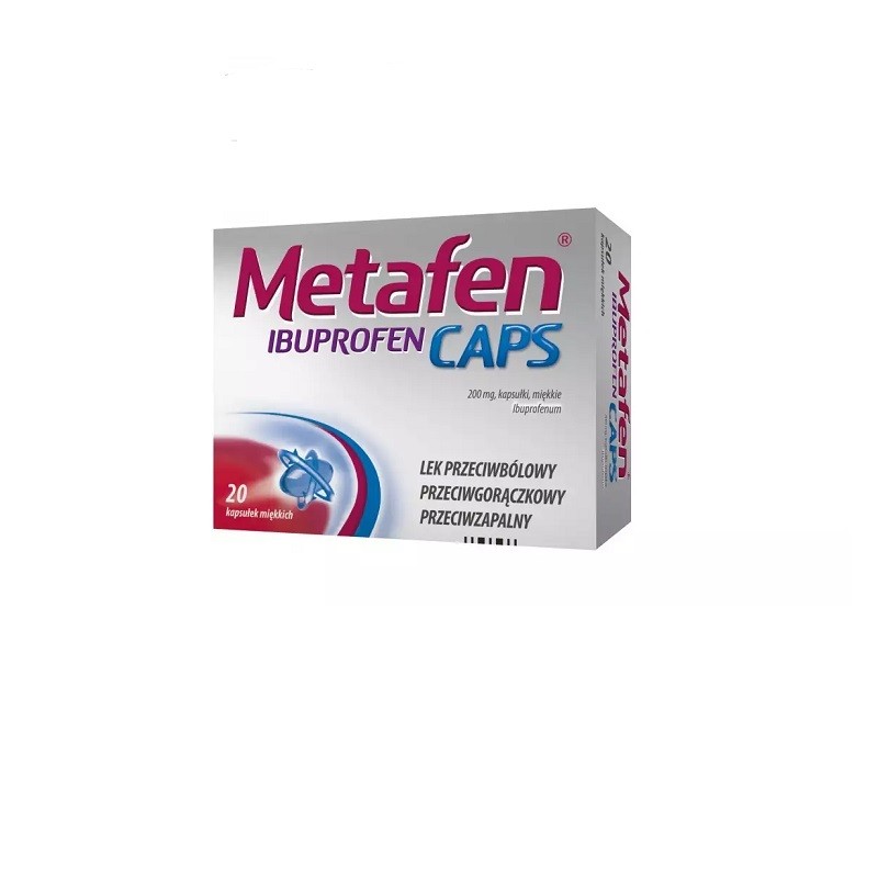 Metafen Ibuprofen 20 kapsułek 