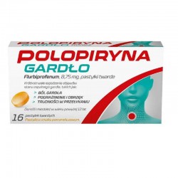 Polopiryna Gardło 16 pastylek