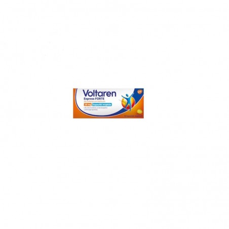Voltaren Express Forte 0,025 g, 10 kapsułek