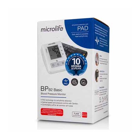  Ciśnieniomierz Microlife B2 Basic z zasilaczem w zestawie 