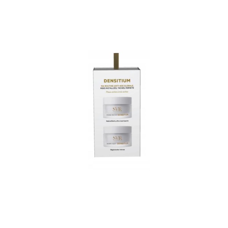 SVR DENSITIUM Zestaw Krem RICHE 50 ml+ Balsam na noc BAUME NUIT 50 ml 