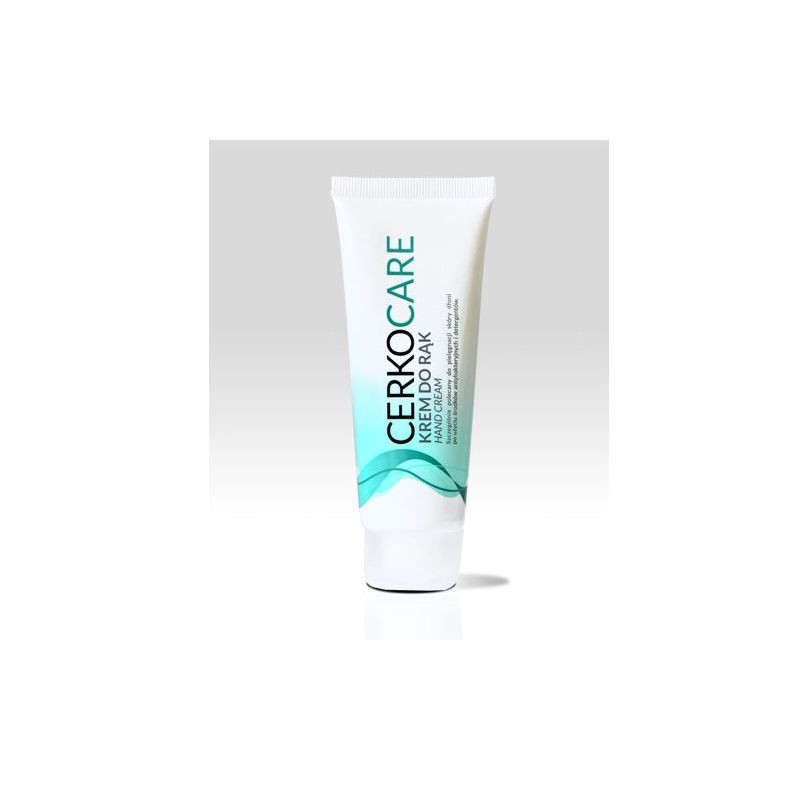 Cerkocare, ochronny krem do rąk z pantenolem i aloesem, 75 ml 