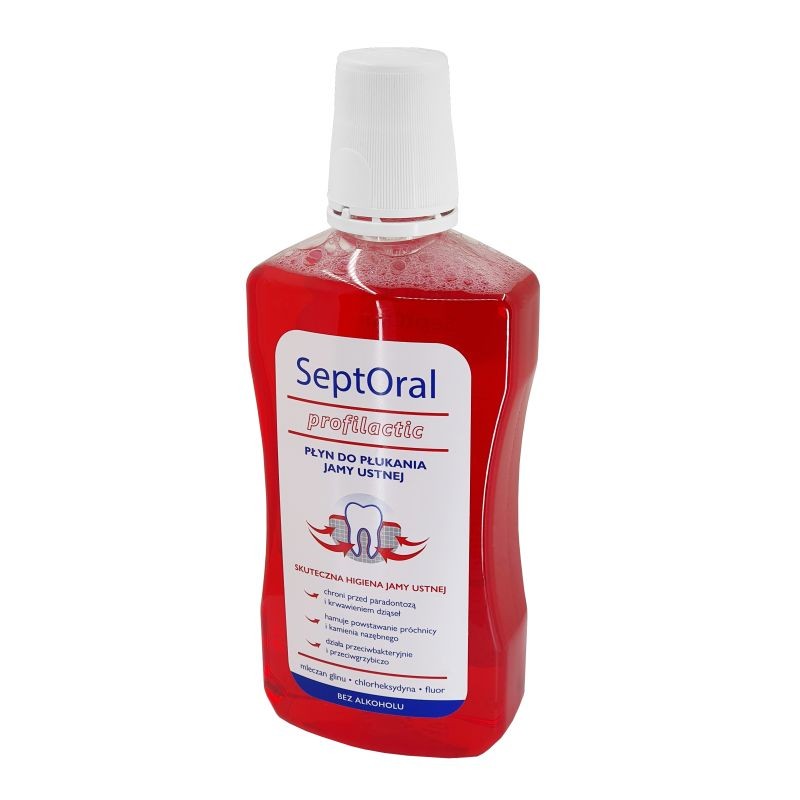 SeptOral Profilactic, płyn do płukania jamy ustnej, 500 ml 