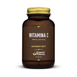 Organic Pharma Witamina C 1000 mg + Cynk 15 mg, 60 kapsułek