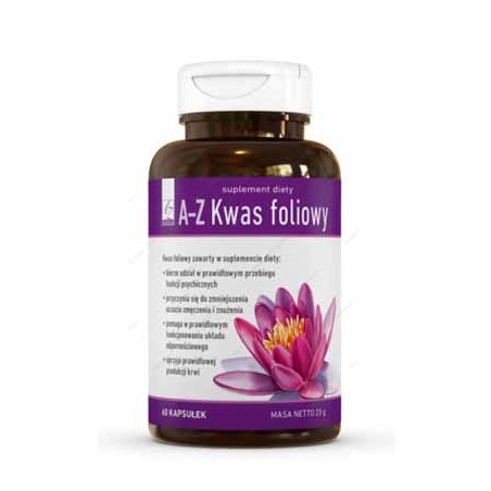  A-Z Kwas foliowy, 60 kapsu³ek 