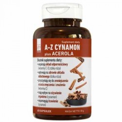 A-Z Cynamon plus acerola 60 kapsułek