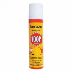 100P aerozol ochronny przeciw komarom, kleszczom, meszkom, 75 ml
