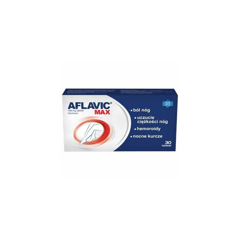 Aflavic Max 1g 30 tabletek 