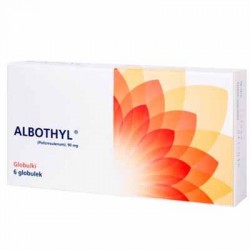 Albothyl 90 mg, 6 globulek dopochwowych