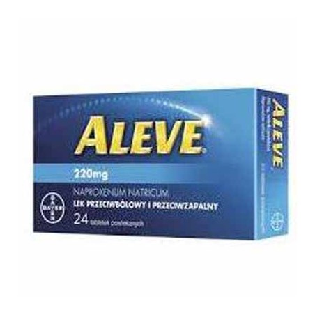 Aleve 0,22 g 12 tabletek powlekanych