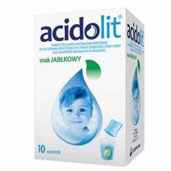 Acidolit o smaku jabłkowym 10 saszetek