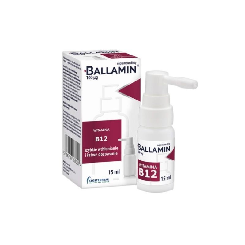 Ballamin aerozol doustny 15 ml 