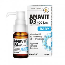 Amavit D3 Baby 400 j.m. krople 10 ml
