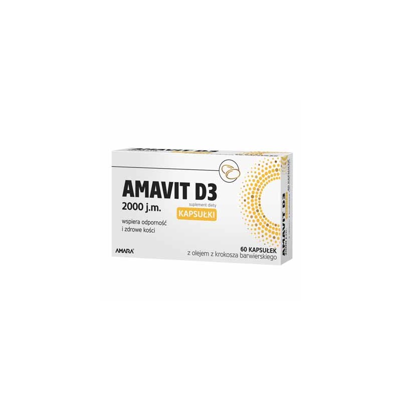 Amavit D3 2000 j.m. 60 tabletek 