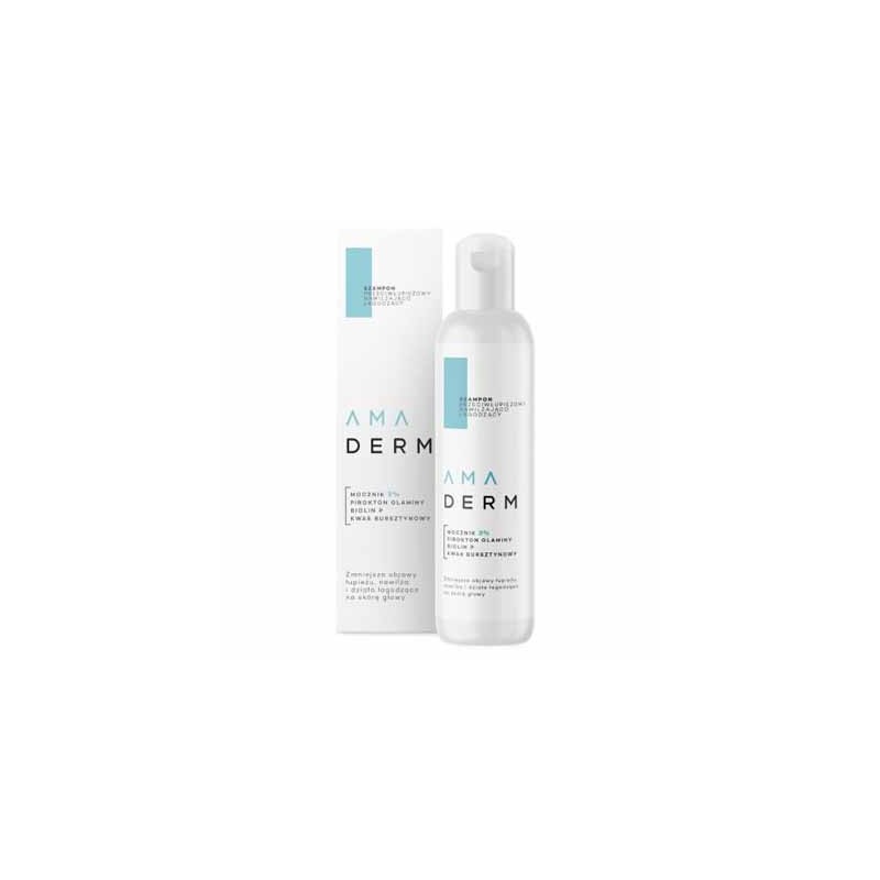 Amaderm szampon przeciwłupieżowy nawilżający 150 ml 