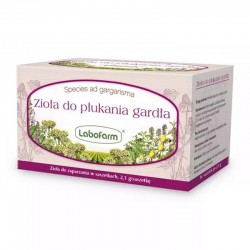 Labofarm Zioła do płukania gardła 30 saszetek