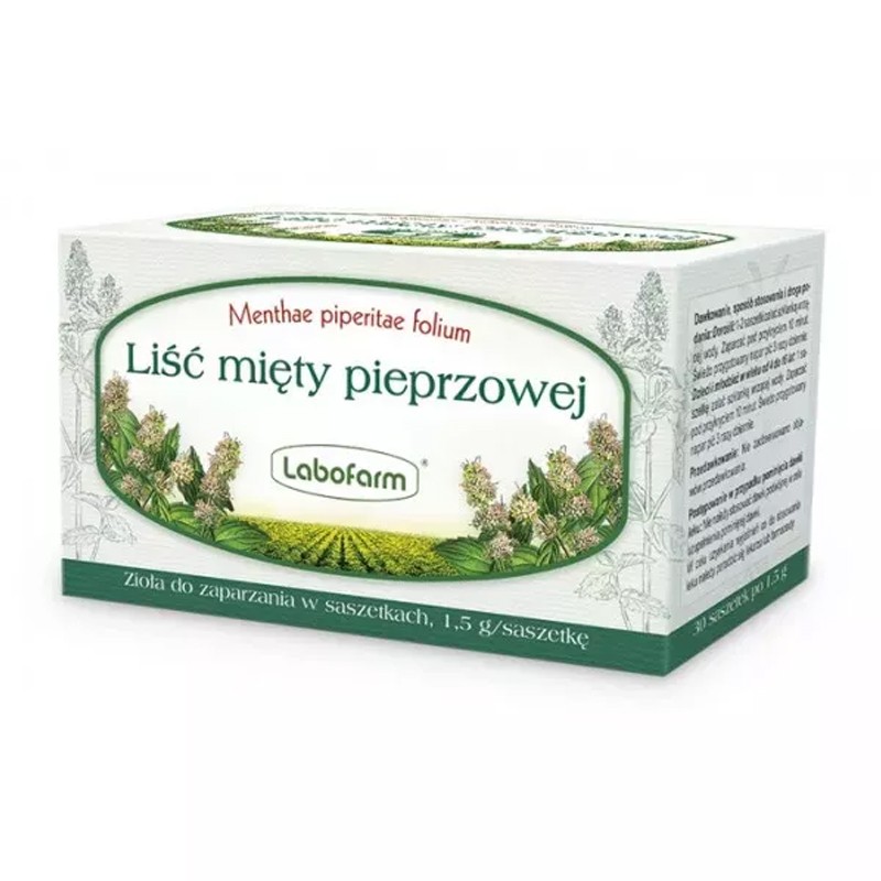 Labofarm Liść mięty pieprzowej 30 saszetek 