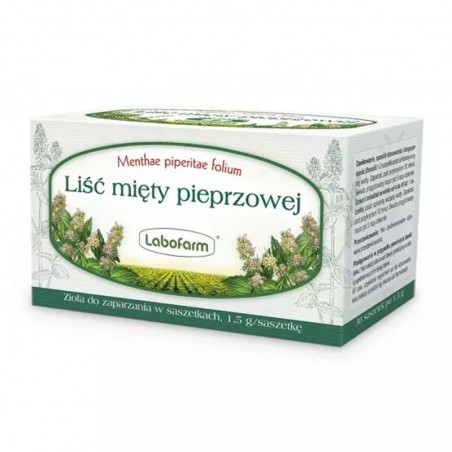  Labofarm Liść mięty pieprzowej 30 saszetek 