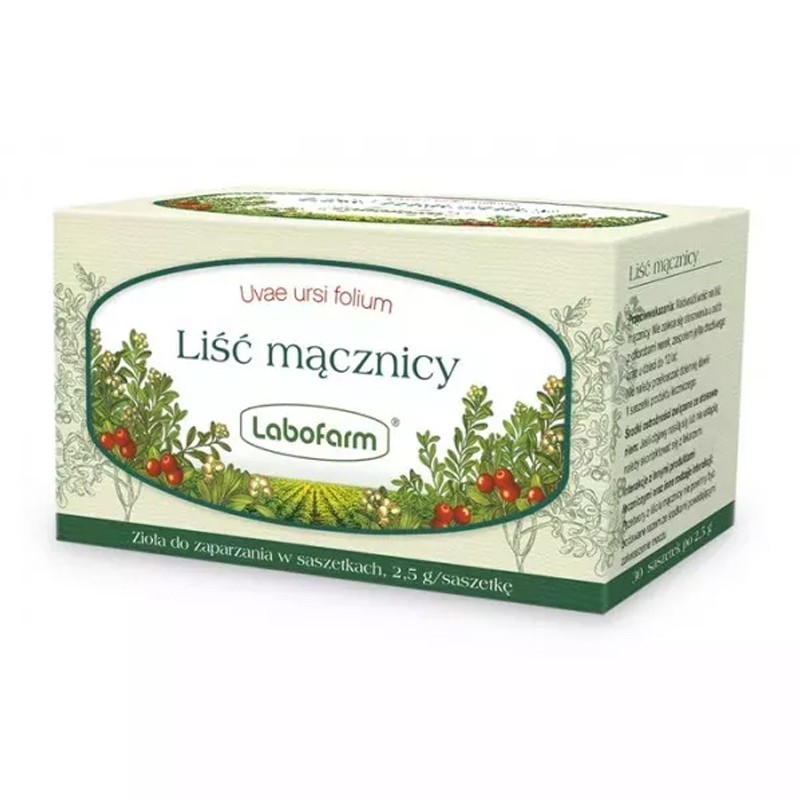 Labofarm Liść mącznicy 30 saszetek 