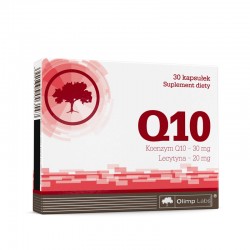 Olimp Q10, koenzym Q10 i lecytyna, 30 kapsułek
