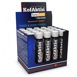 Olimp KofAktin forte shot+żeń-szeń ampułka 25 ml pomarańczowa