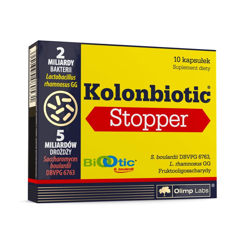 Olimp Kolonbiotic Stopper 10 kapsułek 