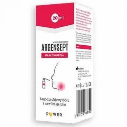 Argensept spray do gardła 20 ml