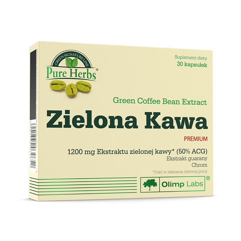 Olimp, Zielona Kawa Premium, 30 kapsułek 