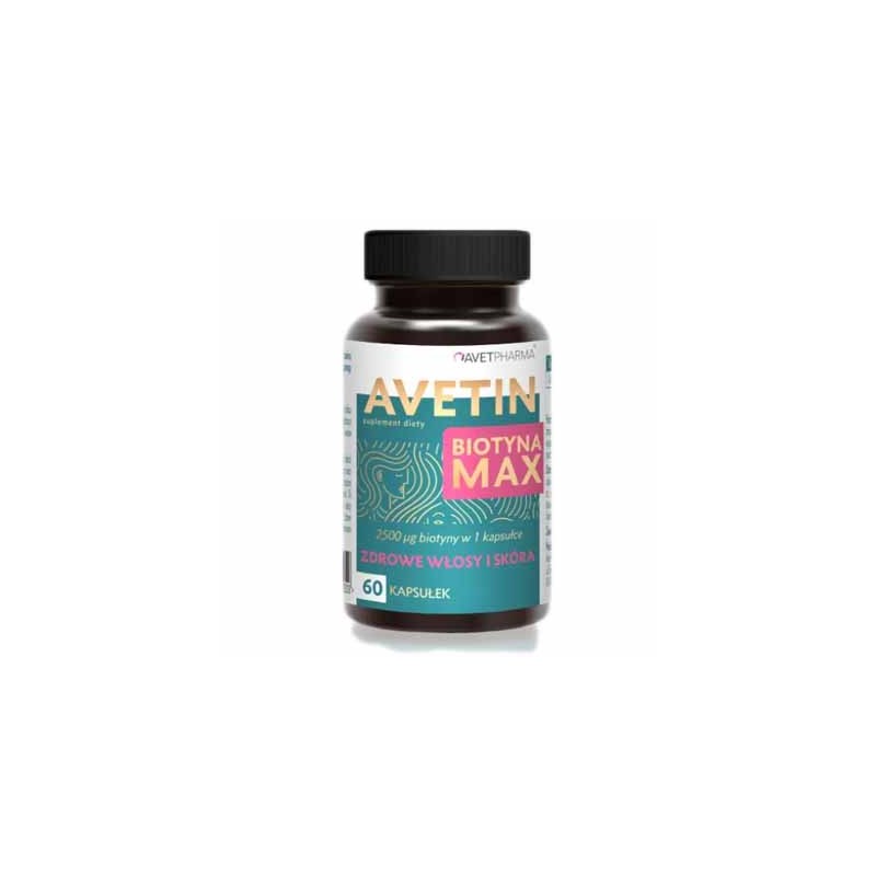 Avetin Biotyna Max 60 kapsułek 