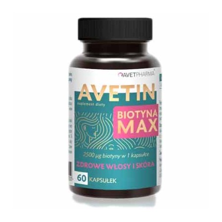  Avetin Biotyna Max 60 kapsułek 