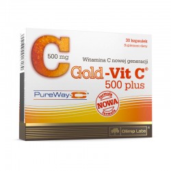 Olimp Gold Vit C 500 Plus Pure Way C 30 kapsułek