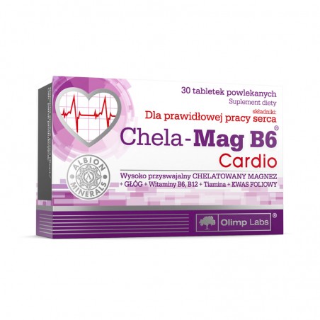  Olimp Chela - Mag B6 Cardio 30 tabletek 