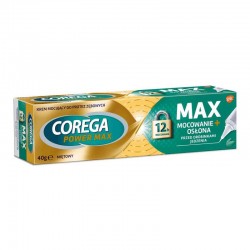 Corega Max mocowanie i osłona miętowy krem 40 g