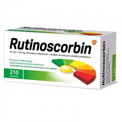 Rutinoscorbin, 210 tabletek