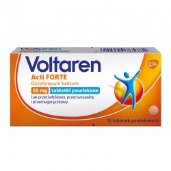 Voltaren Acti Forte 0,025 g, 10 tabletek
