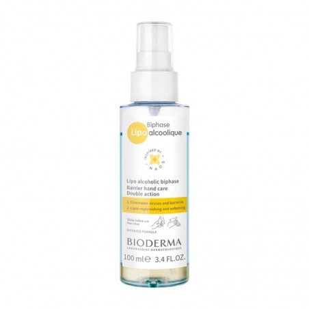 Bioderma Biphase Lipo alcocolque, płyn dezynfekujący 100 ml 