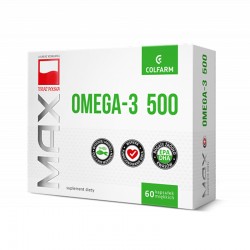 Omega-3 500 max Colfarm, 60 kapsułek