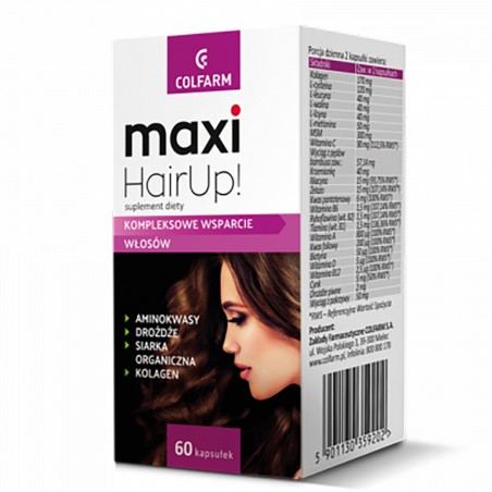 Maxi HairUP! | 60 kapsułek