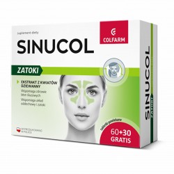 Sinucol Zatoki 60 + 30 tabletek