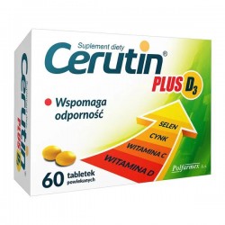 Cerutin Plus D3, 60 tabletek powlekanych