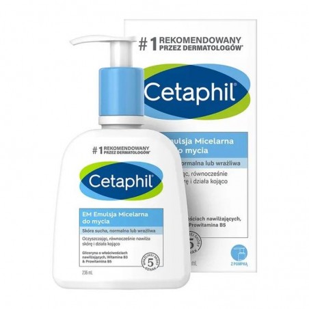 Cetaphil EM, emulsja micelarna do mycia, 236 ml