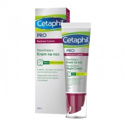 Cetaphil Pro Redness Control, krem nawilżający na noc, skóra wrażliwa, 50 ml