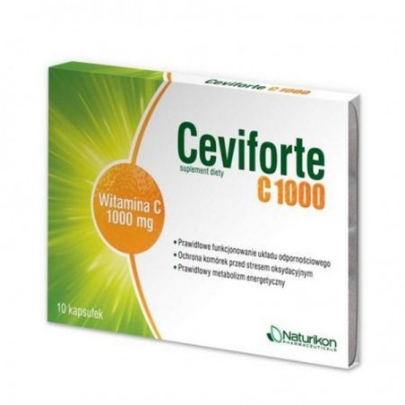 Ceviforte C 1000 10 kapsułek 