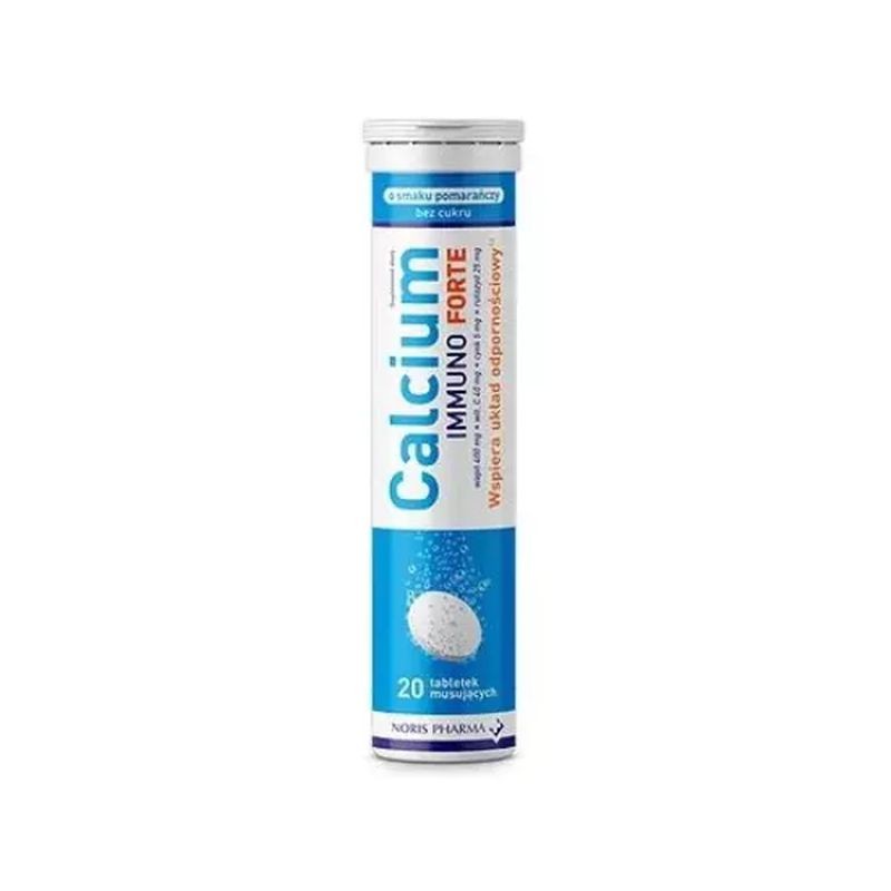 Calcium ImmunoForte, 20 tabletek musujących 
